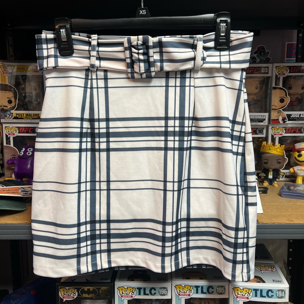Plaid Mini Skirt